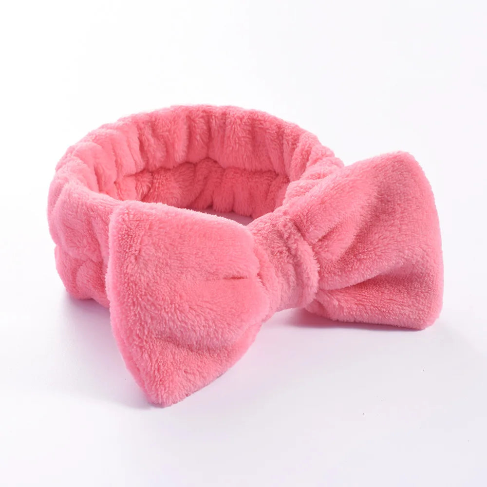 Wash Face Soft Hair Holder Elastic Top Knot Hairbands