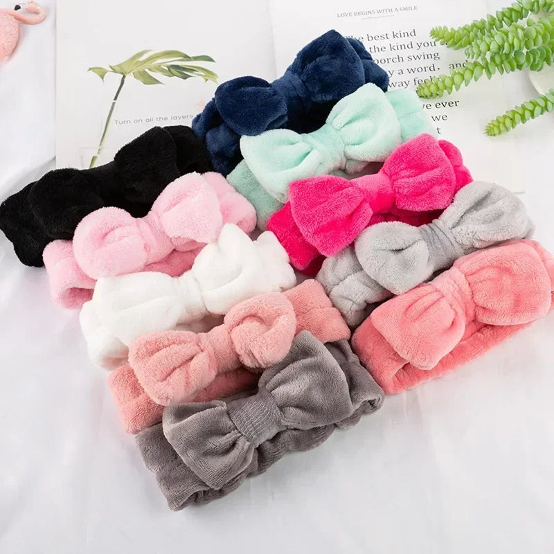 Wash Face Soft Hair Holder Elastic Top Knot Hairbands