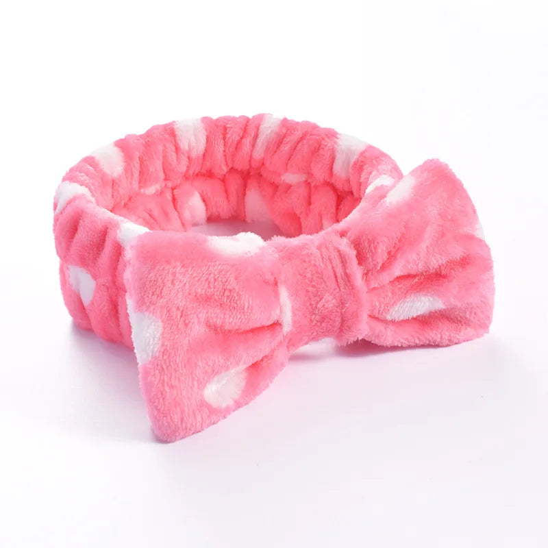 Wash Face Soft Hair Holder Elastic Top Knot Hairbands