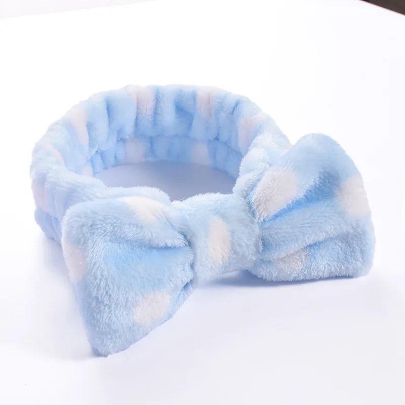 Wash Face Soft Hair Holder Elastic Top Knot Hairbands