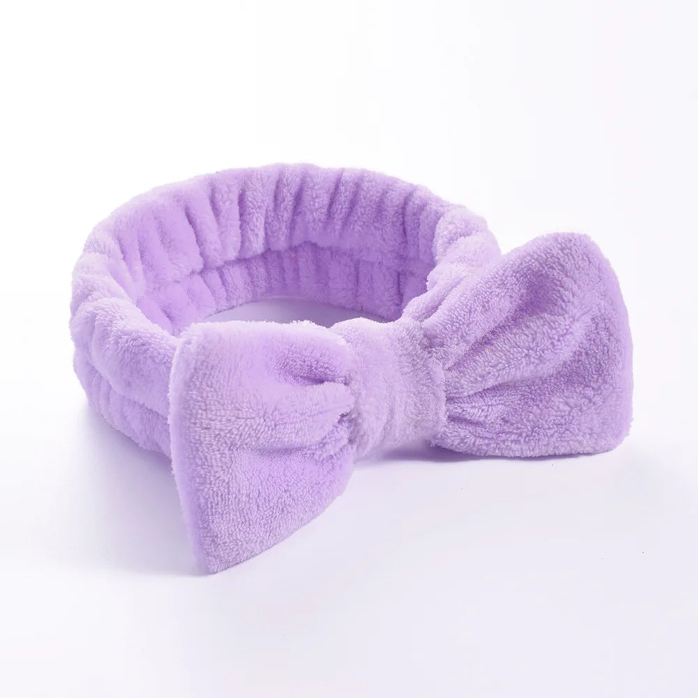 Wash Face Soft Hair Holder Elastic Top Knot Hairbands