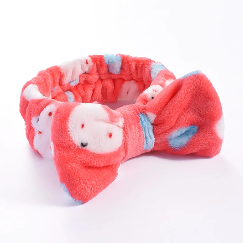 Wash Face Soft Hair Holder Elastic Top Knot Hairbands