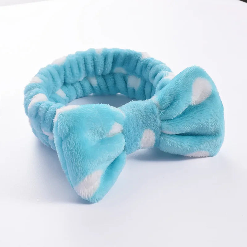 Wash Face Soft Hair Holder Elastic Top Knot Hairbands