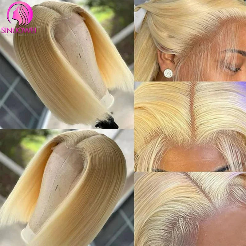 Straight Bob Wig 13x4 Lace Front Human Hair Wigs