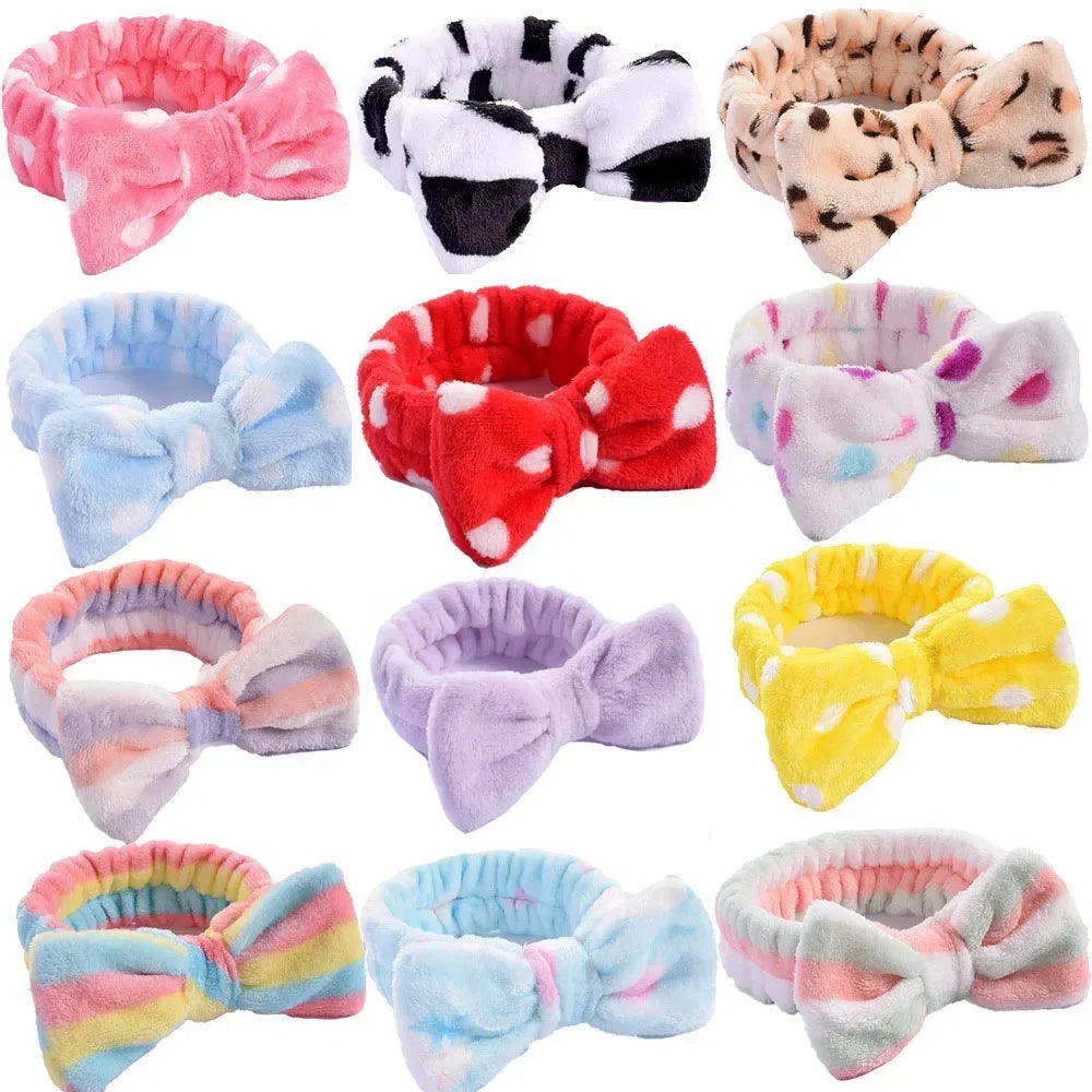 Wash Face Soft Hair Holder Elastic Top Knot Hairbands