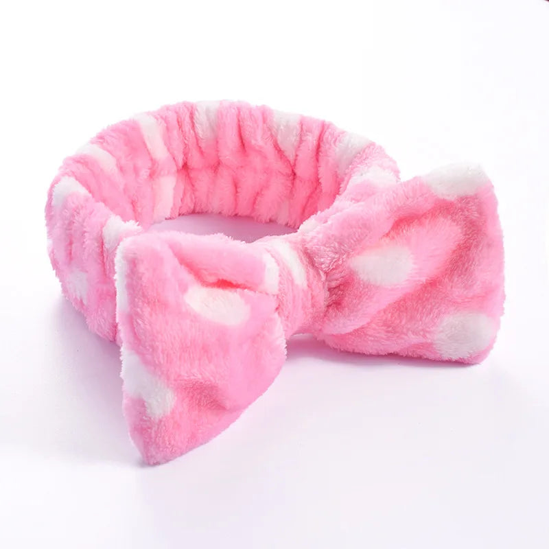 Wash Face Soft Hair Holder Elastic Top Knot Hairbands