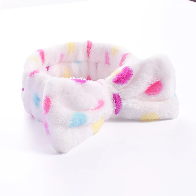 Wash Face Soft Hair Holder Elastic Top Knot Hairbands