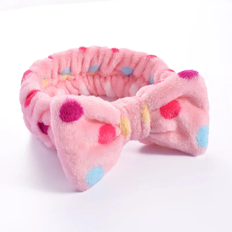 Wash Face Soft Hair Holder Elastic Top Knot Hairbands