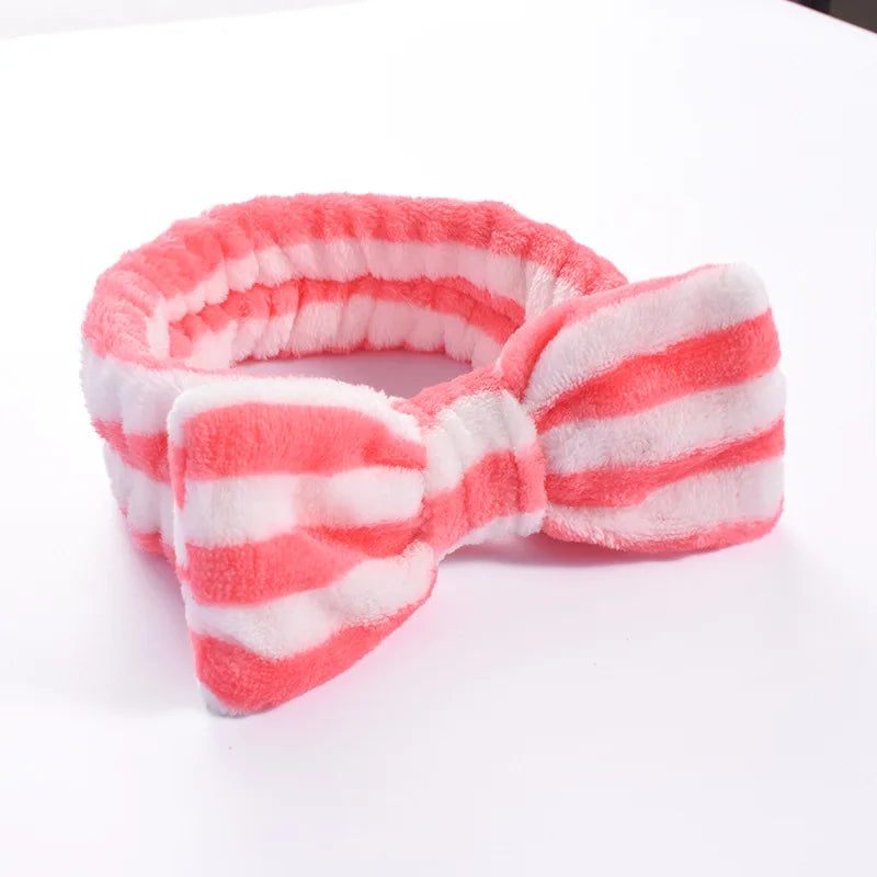 Wash Face Soft Hair Holder Elastic Top Knot Hairbands