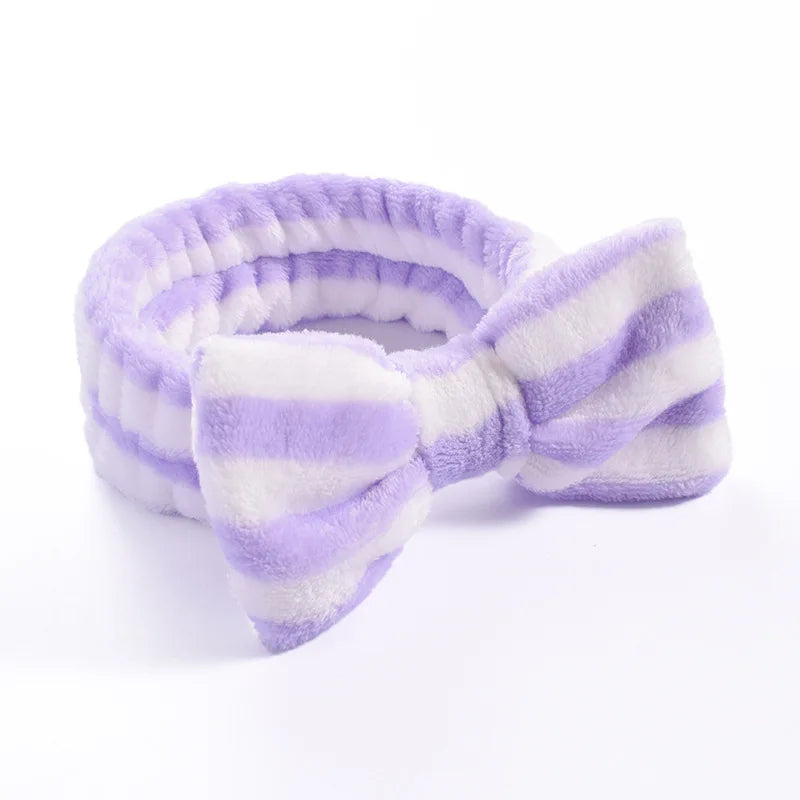 Wash Face Soft Hair Holder Elastic Top Knot Hairbands