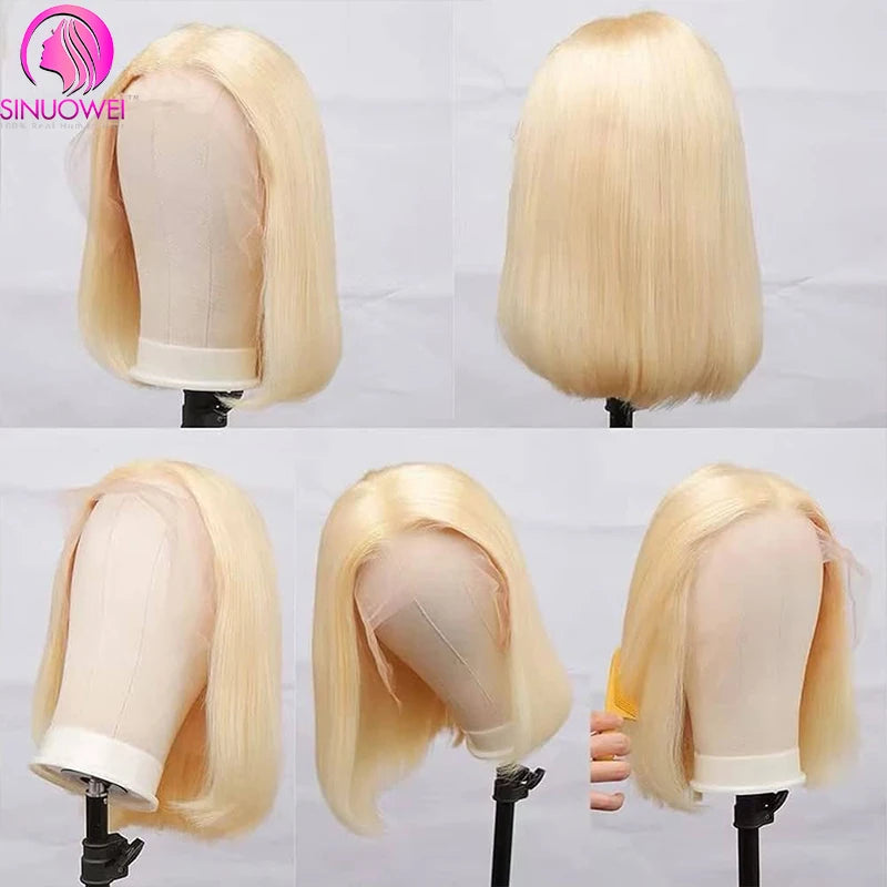 Straight Bob Wig 13x4 Lace Front Human Hair Wigs