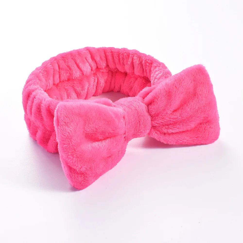 Wash Face Soft Hair Holder Elastic Top Knot Hairbands