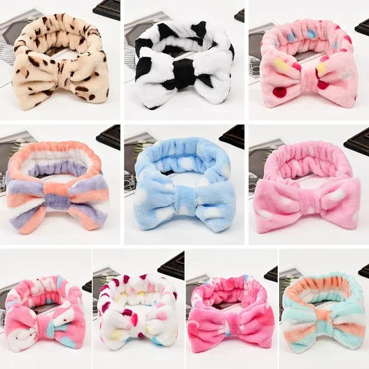 Wash Face Soft Hair Holder Elastic Top Knot Hairbands