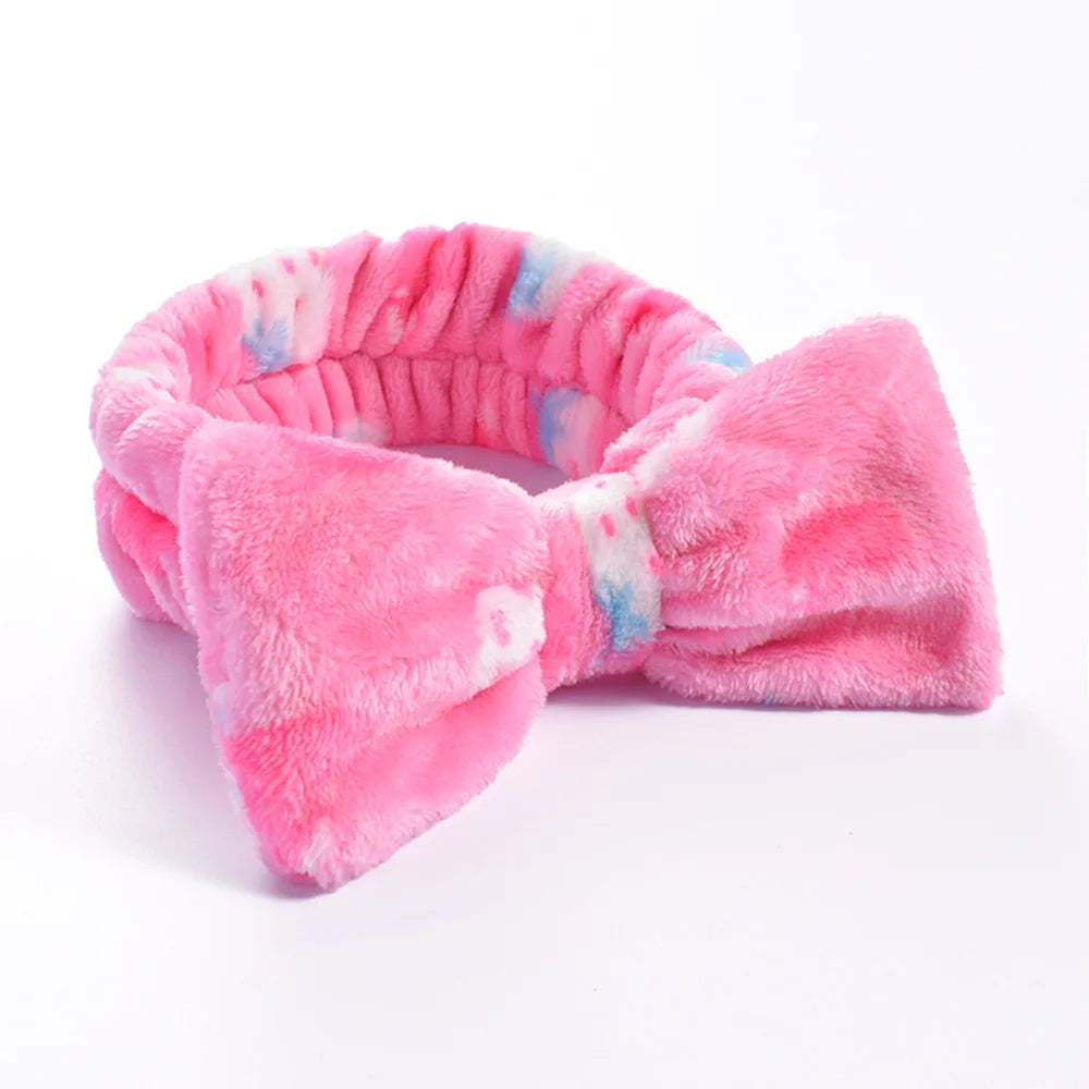 Wash Face Soft Hair Holder Elastic Top Knot Hairbands