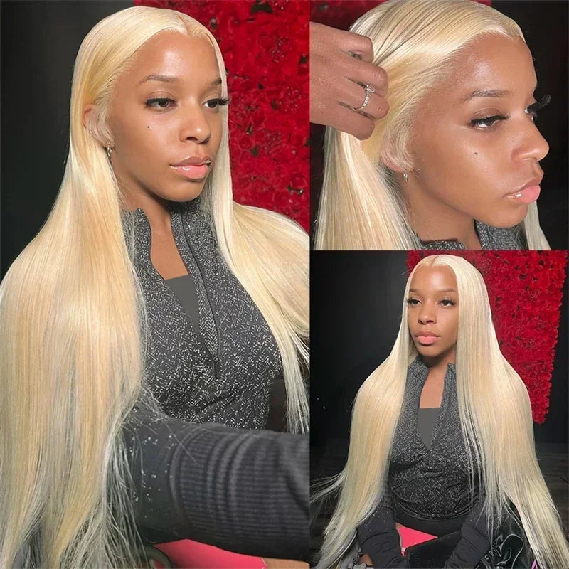 Straight Human Hair Wigs Lace Front Wigs