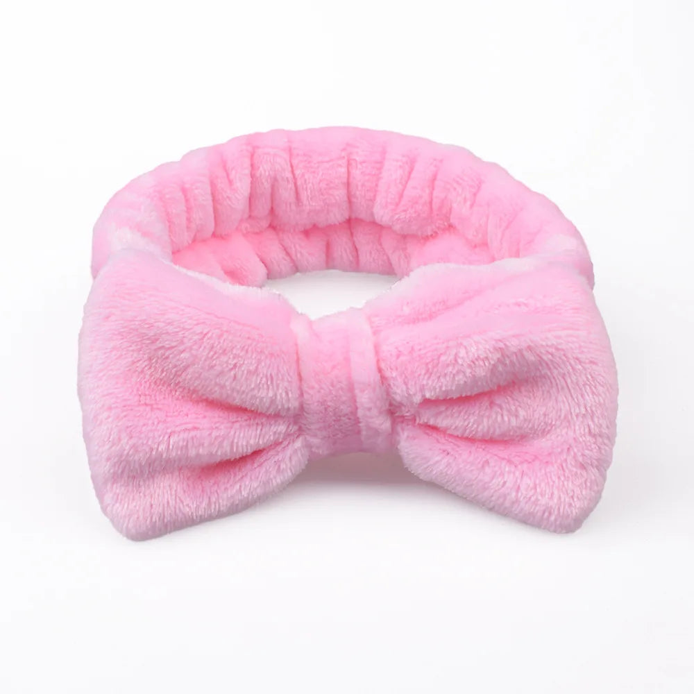 Wash Face Soft Hair Holder Elastic Top Knot Hairbands