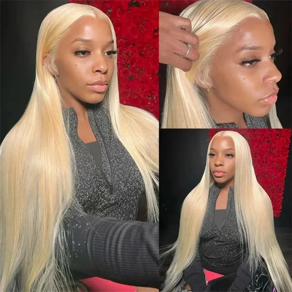 Straight Human Hair Wigs Lace Front Wigs